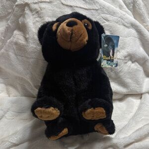 Fiesta 13 inch Crouching Black Bear #A04830.